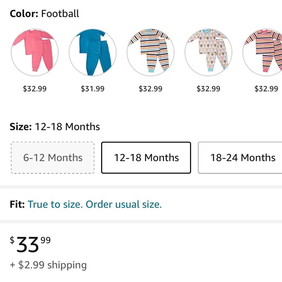 Kozi and Co pajama 2pcs set - Picture 3 of 3